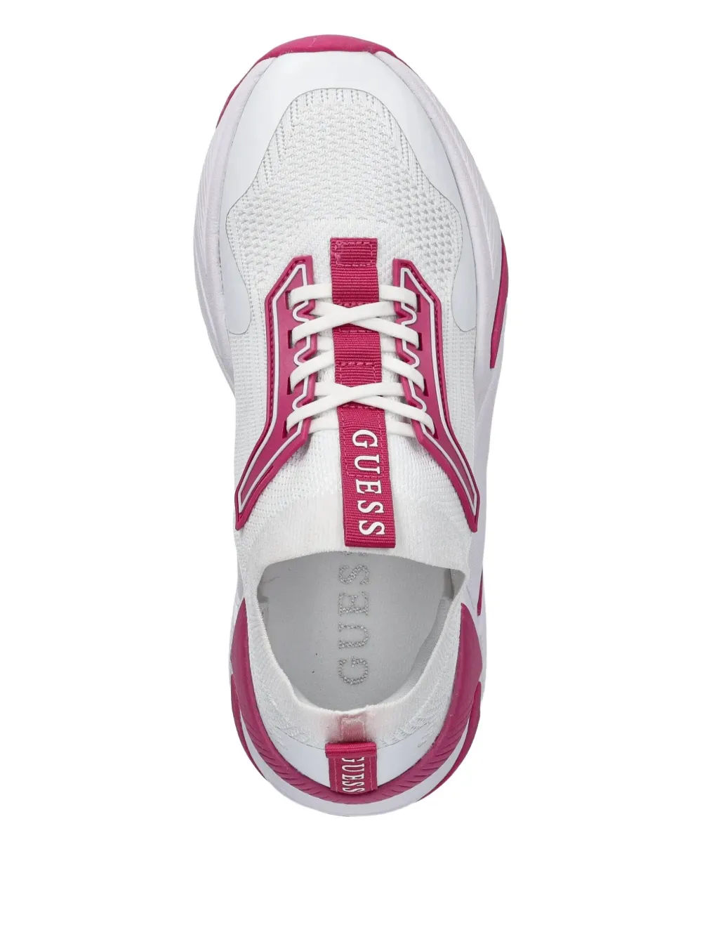 GUESS USA Gaxtin mesh-panel sneakers White