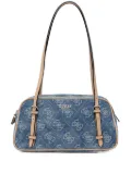 GUESS USA Cerelia monogram-patterned shoulder bag - Blue