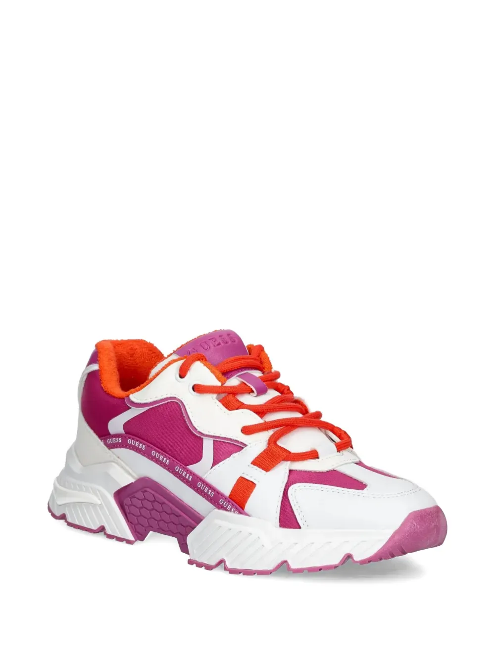 GUESS USA Carrli chunky colourblock sneakers Pink