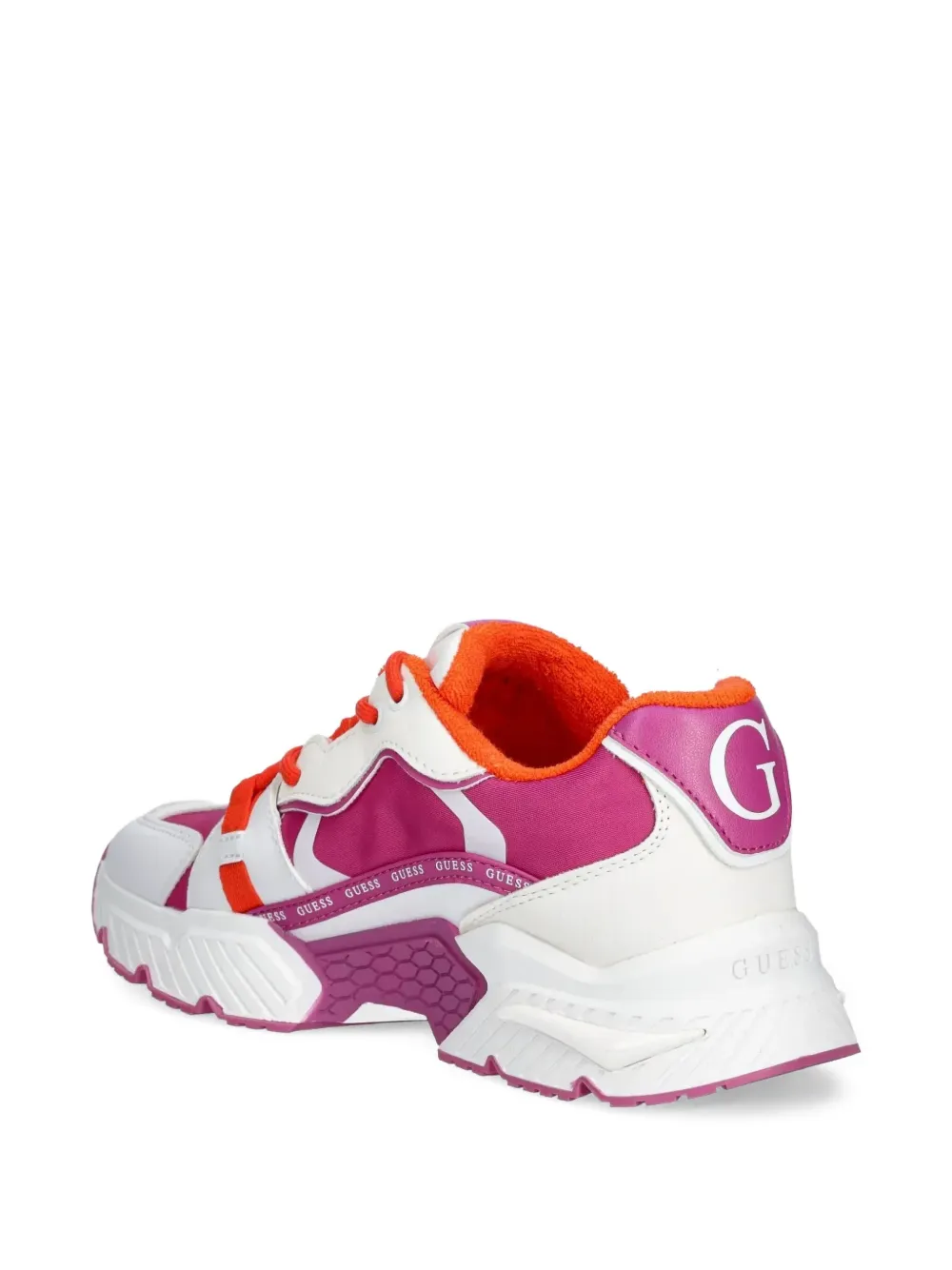 GUESS USA Carrli chunky colourblock sneakers Pink