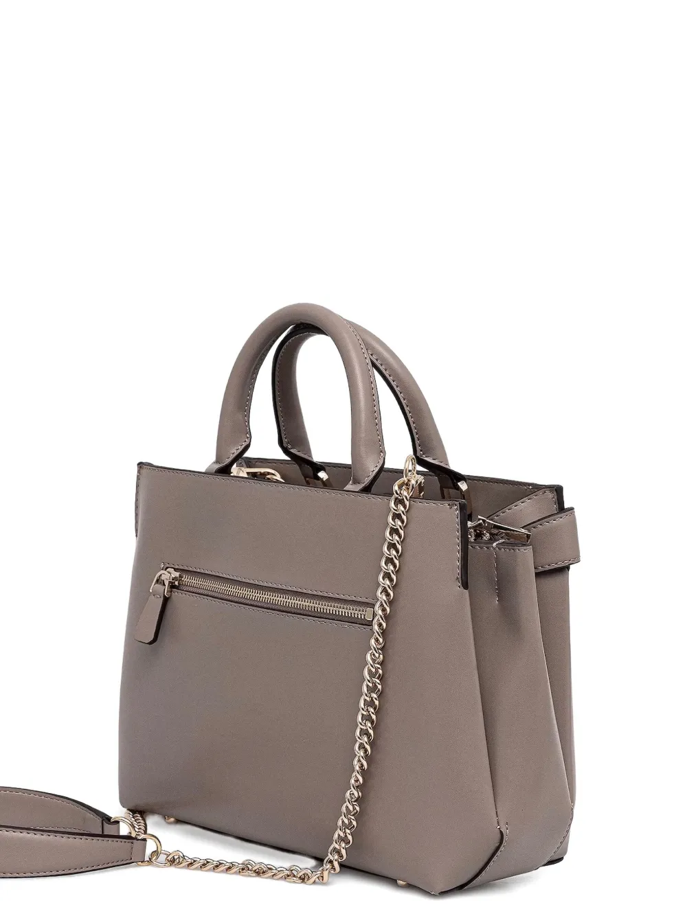 GUESS USA Handtas met dubbele handgreep Beige