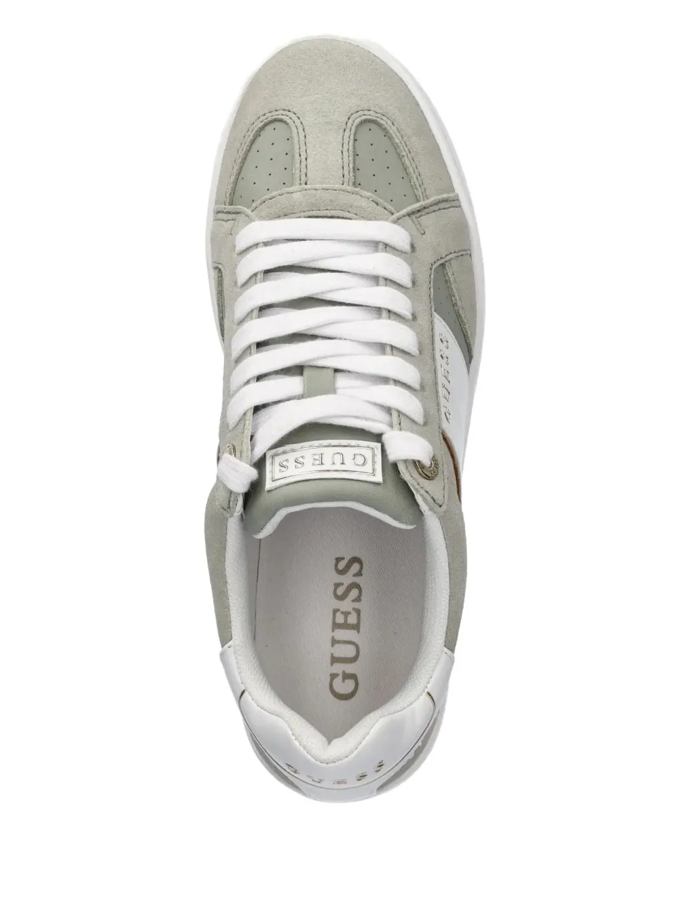 Guess Usa Jrone Suede Paneled Sneakers
