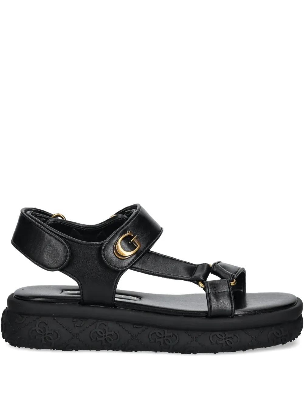 GUESS USA 39mm Lanara platform sandals Black