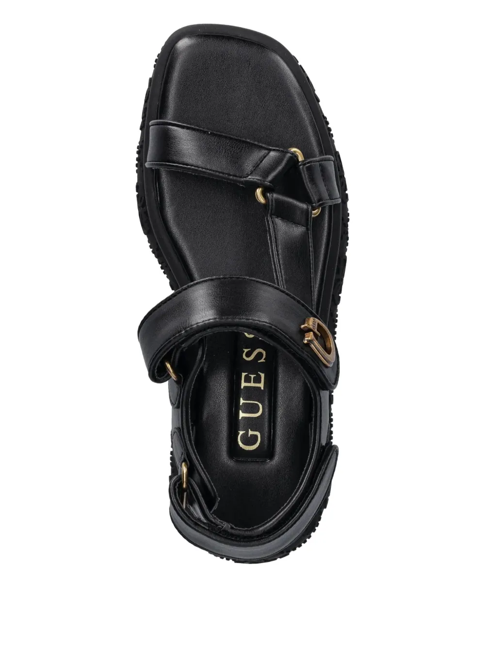 GUESS USA Sandalen verfraaid met gesp Zwart