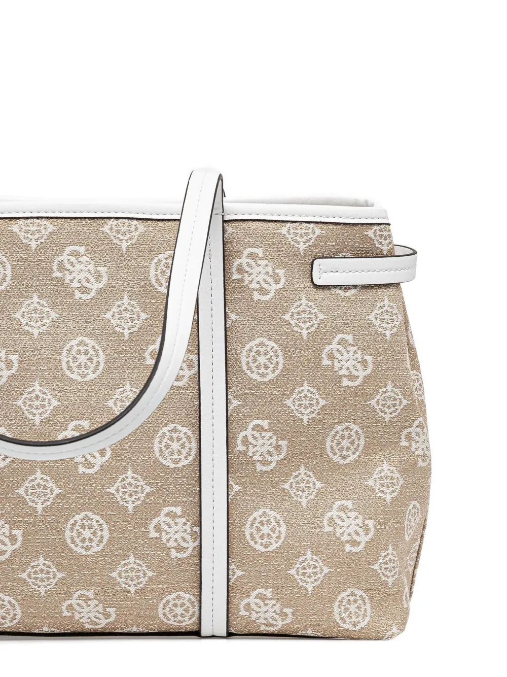 GUESS USA Shopper met print Beige