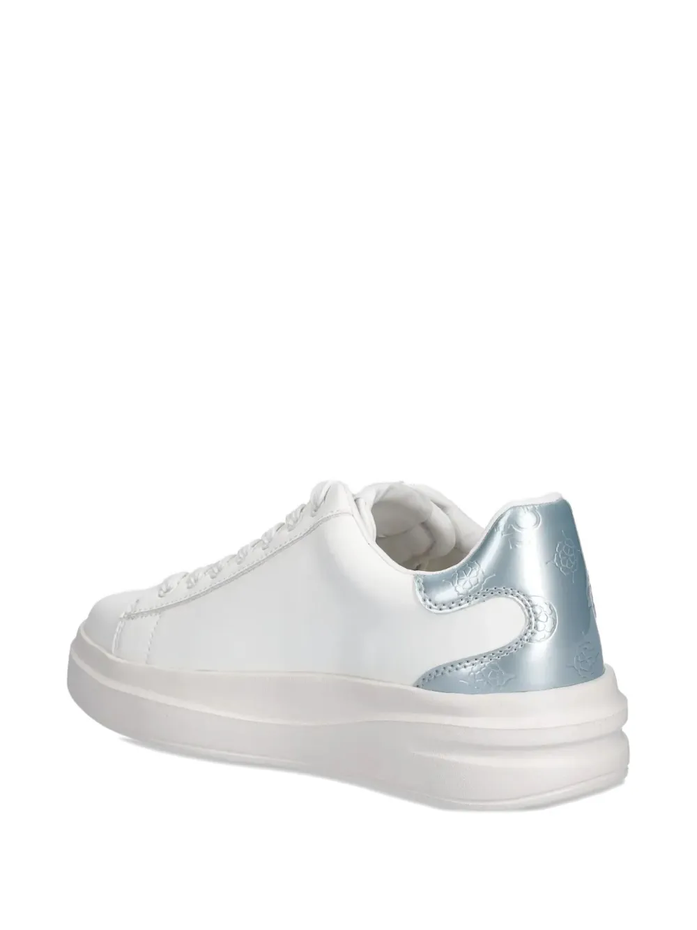 GUESS USA Sneakers met metallic details Wit