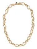 GUESS USA crystal-embellished chain necklace - Gold