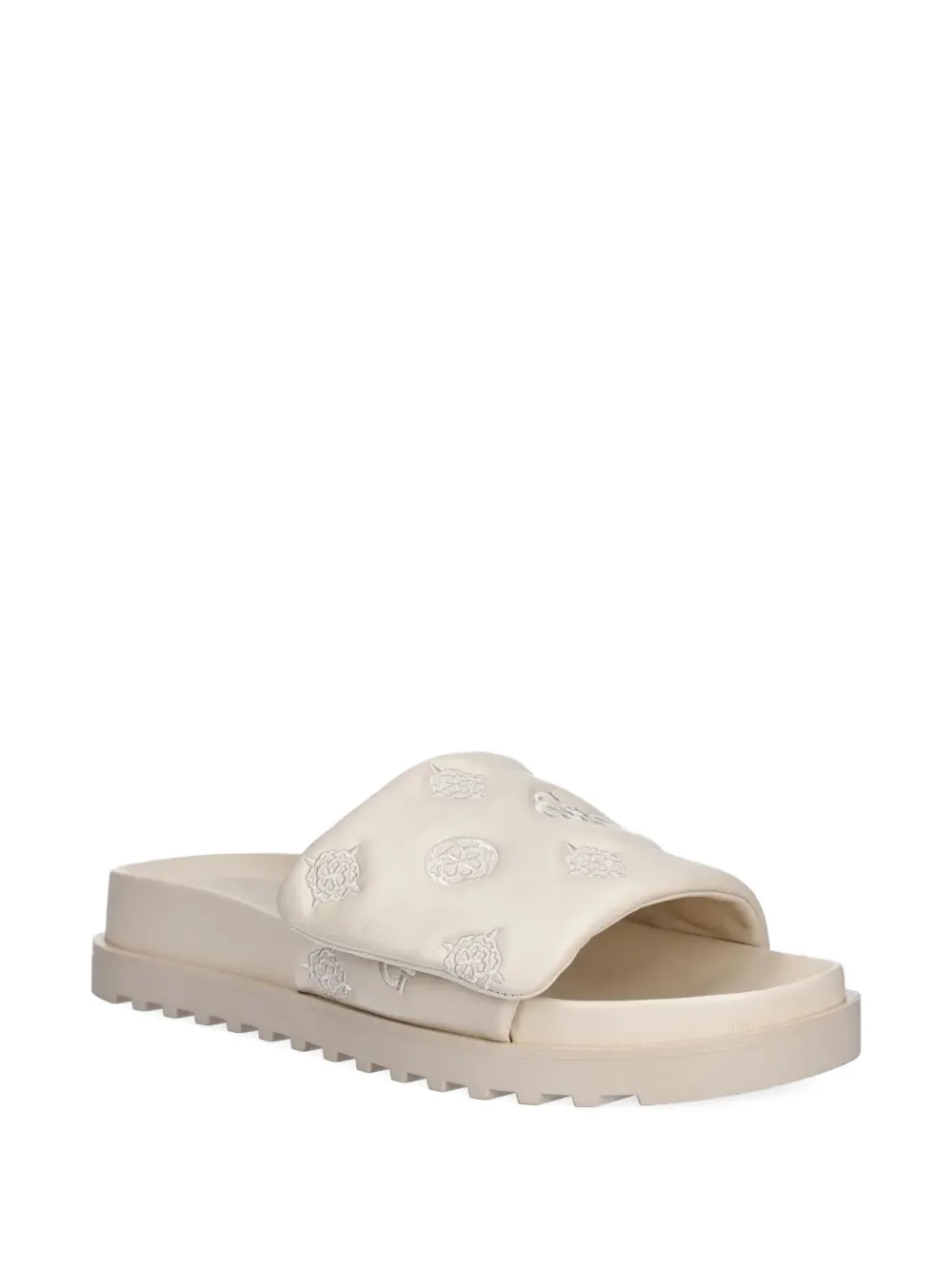 Guess Usa Fabio Embellished Flat Sandals