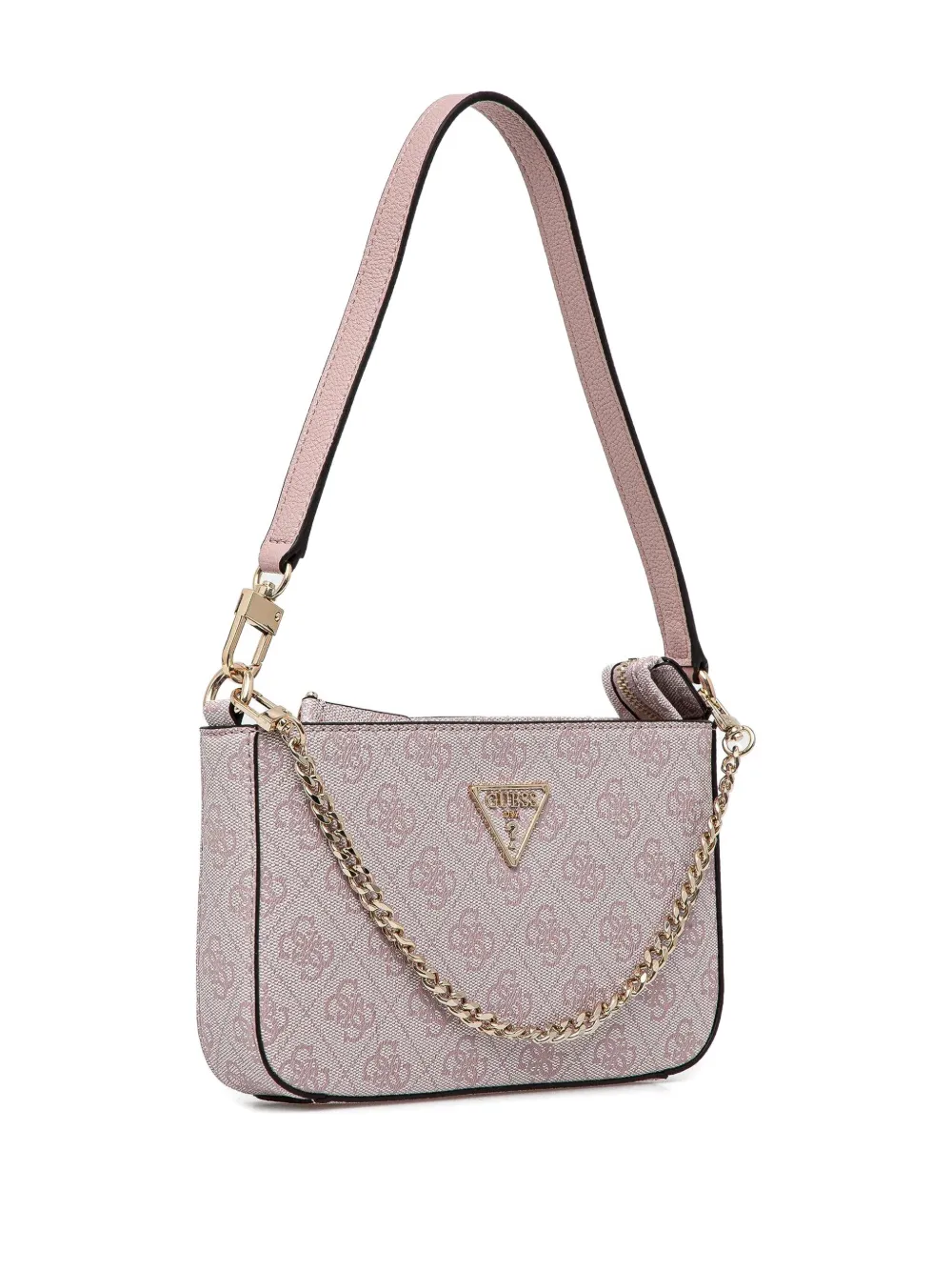 GUESS USA Schoudertas met kettingdetail en logo - Roze