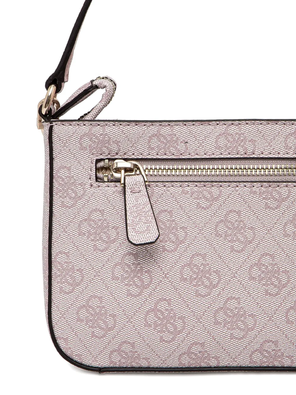 GUESS USA Schoudertas met kettingdetail en logo Roze