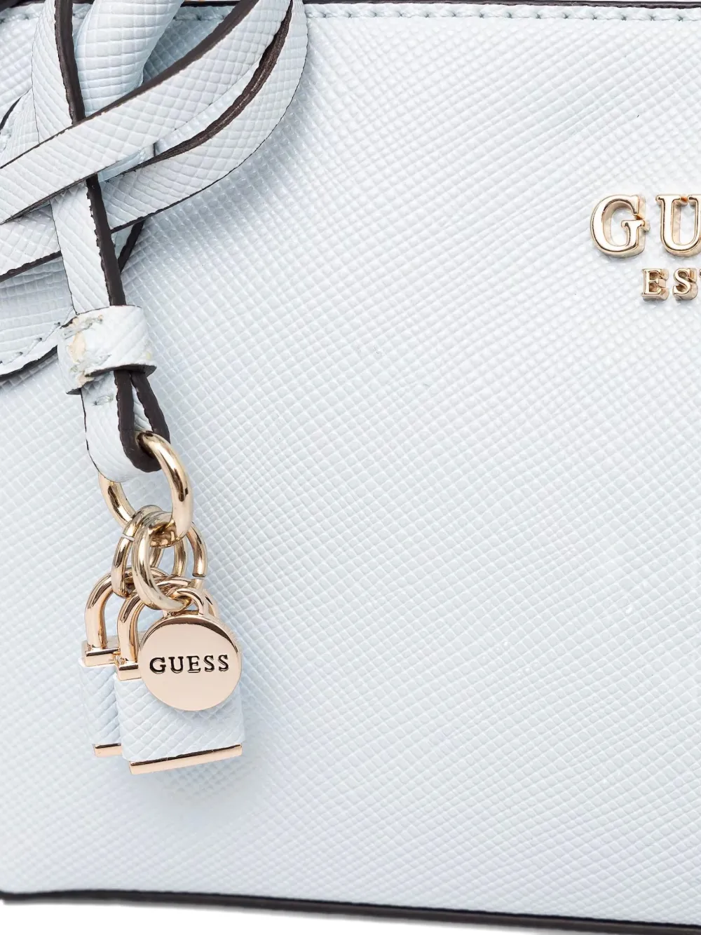 GUESS USA Lichtblauwe handtas met structuur