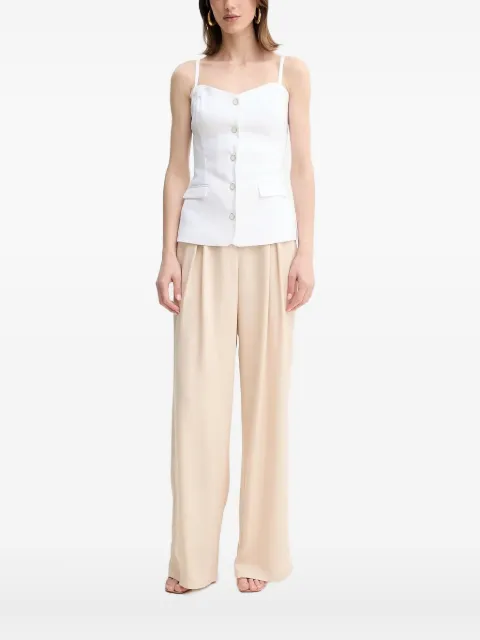 GUESS USA button-front corset top