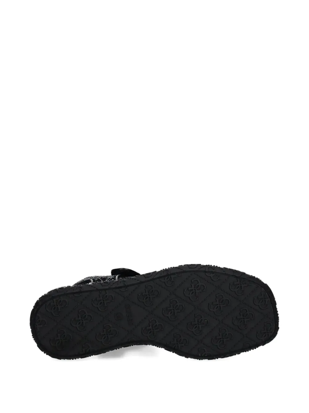 GUESS USA 39mm Lode strappy embellished sandals Black