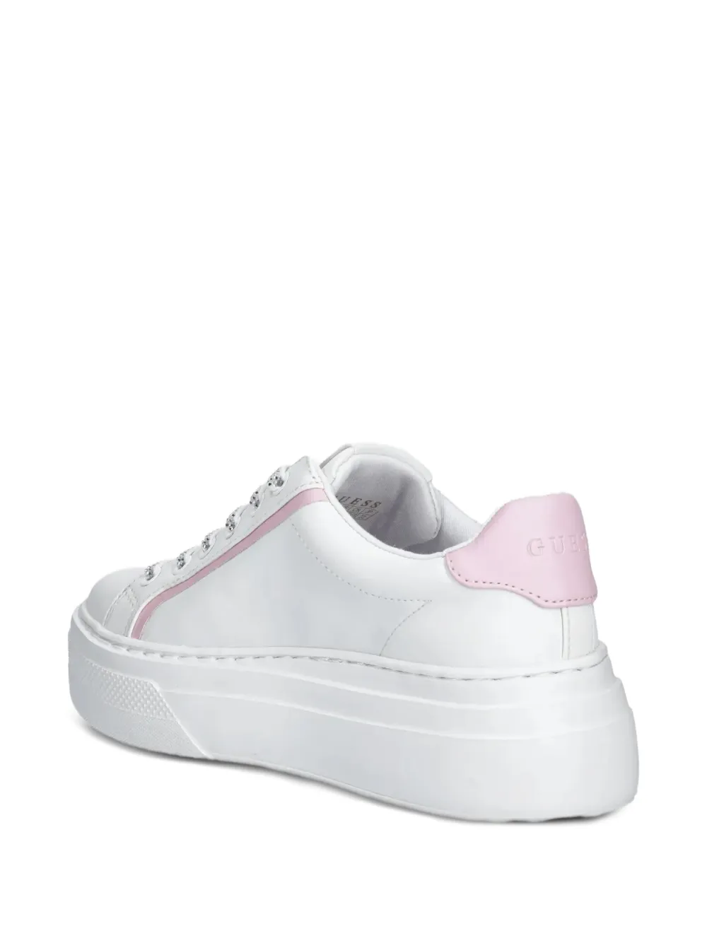 GUESS USA Ameria platform-sole sneakers White