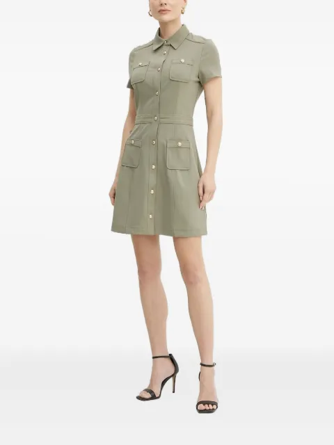 GUESS USA button-fastening pocket dress