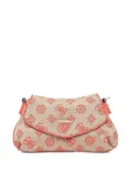 GUESS USA Beyza monogram-print shoulder bag - Neutrals