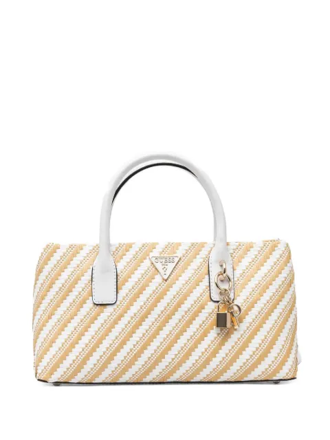 GUESS USA striped tote bag