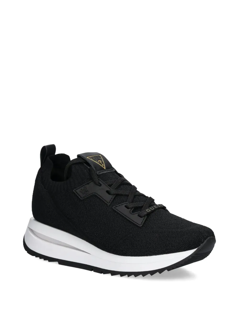 GUESS USA Gebreide sneakers - Zwart