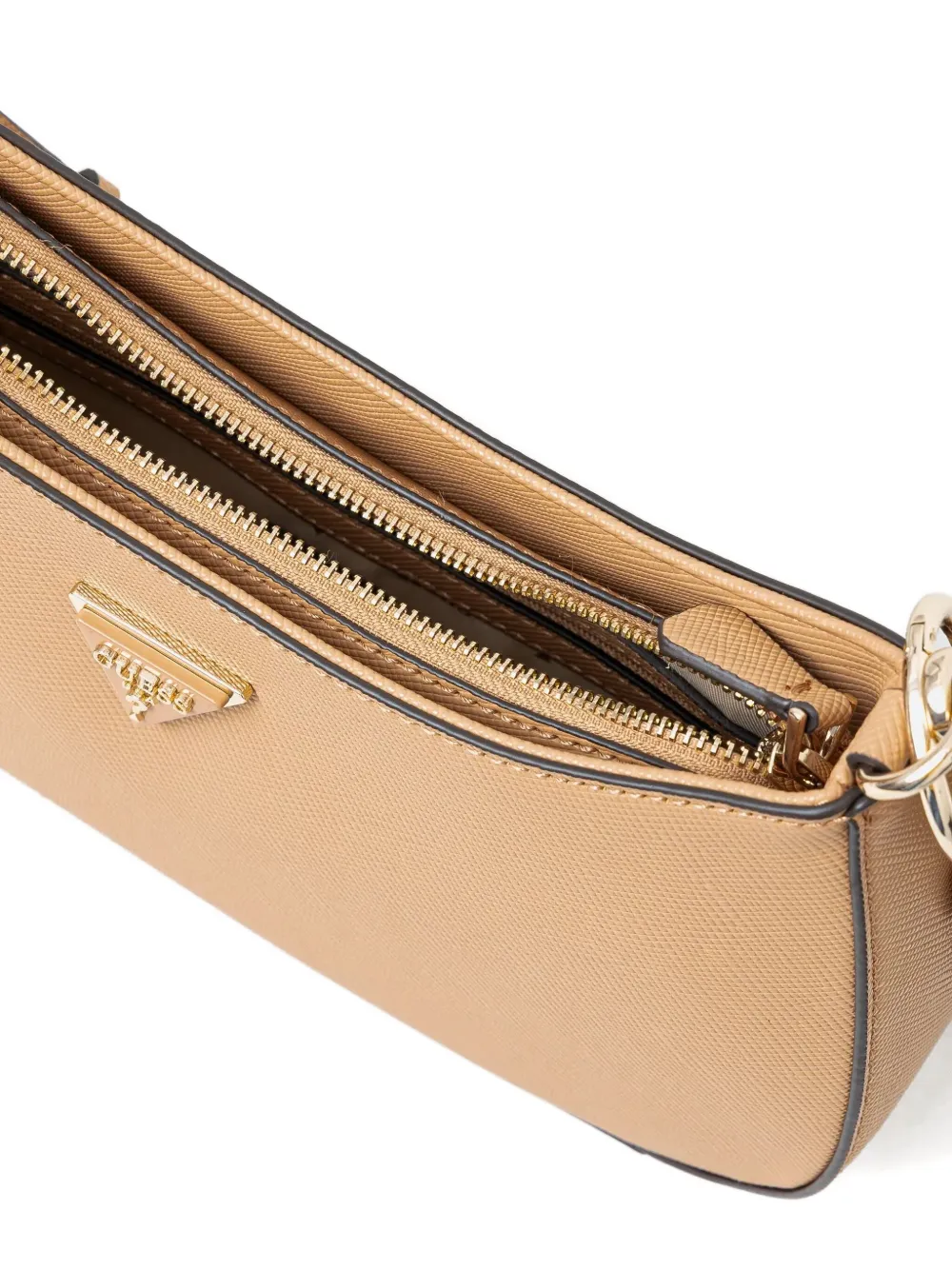 GUESS USA Noelle schoudertas Beige