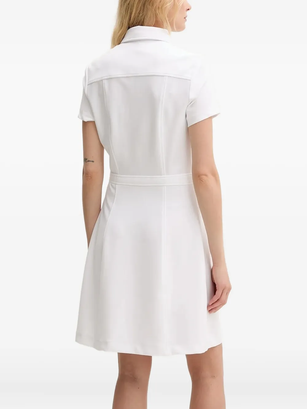 GUESS USA Mini-jurk met knoopsluiting - Wit