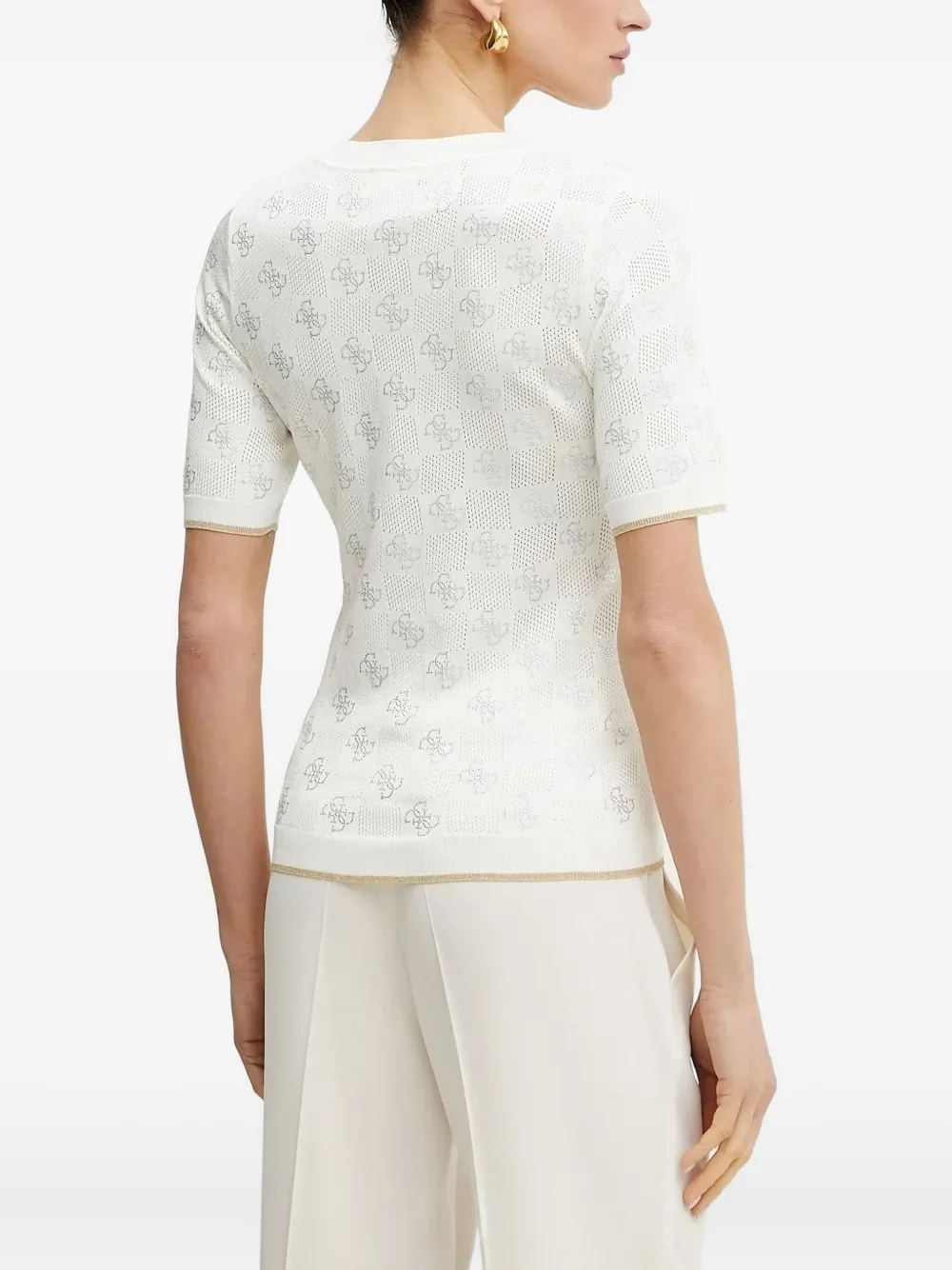 GUESS USA logo knit t-shirt | T-Shirts & Jersey Shirts | Image 2