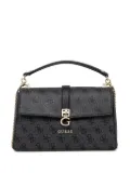GUESS USA monogram-pattern shoulder bag - Grey