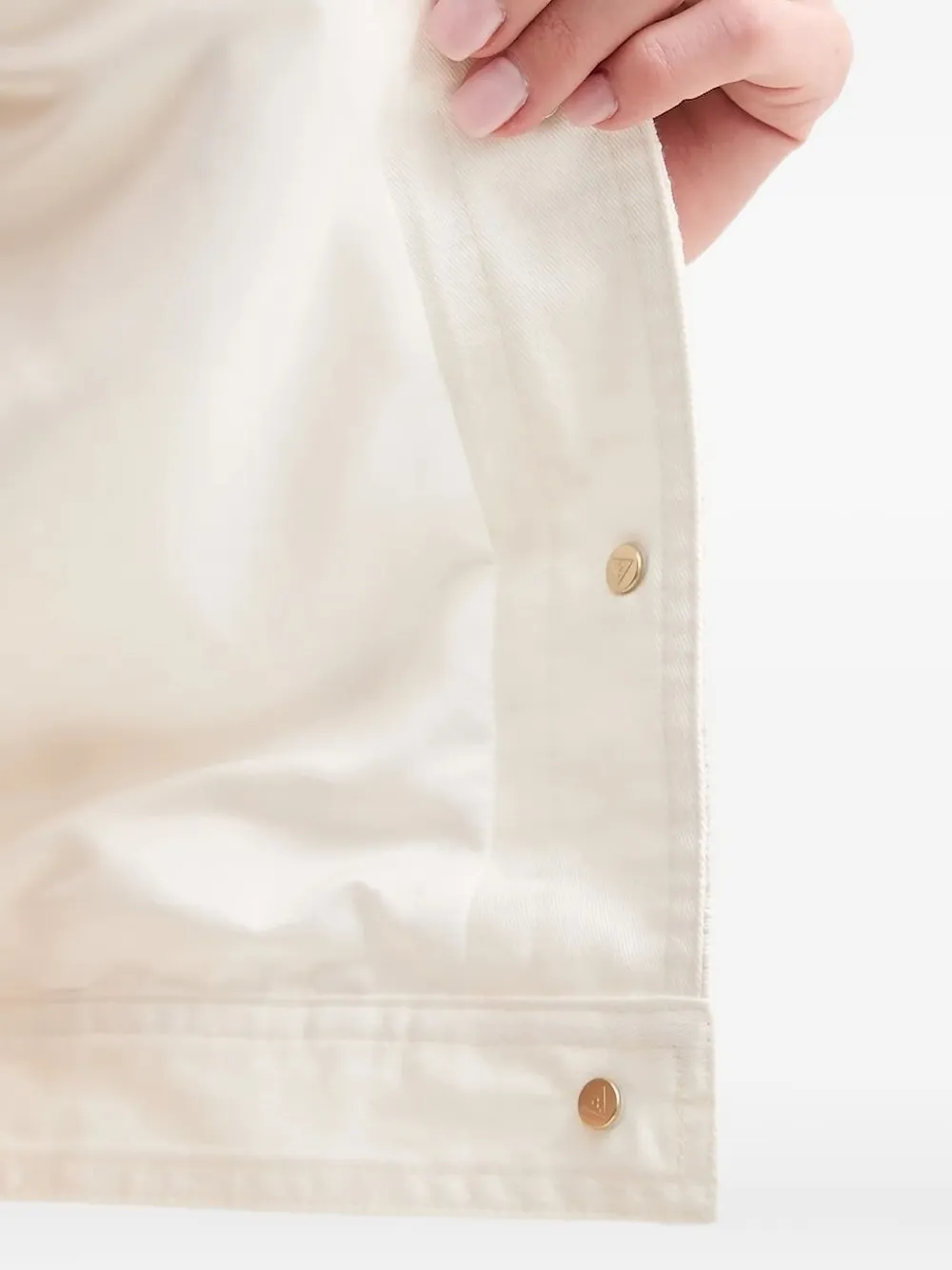 Guess Usa Textured Cropped Jacket In Neutral