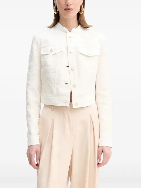 GUESS USA textured cropped jacket