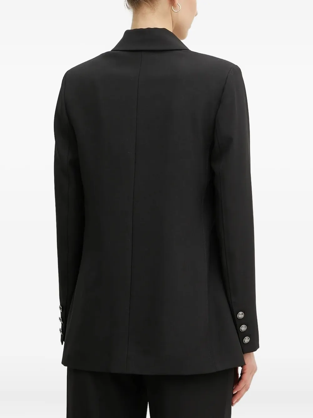 GUESS USA Blazer met dubbele rij knopen Zwart