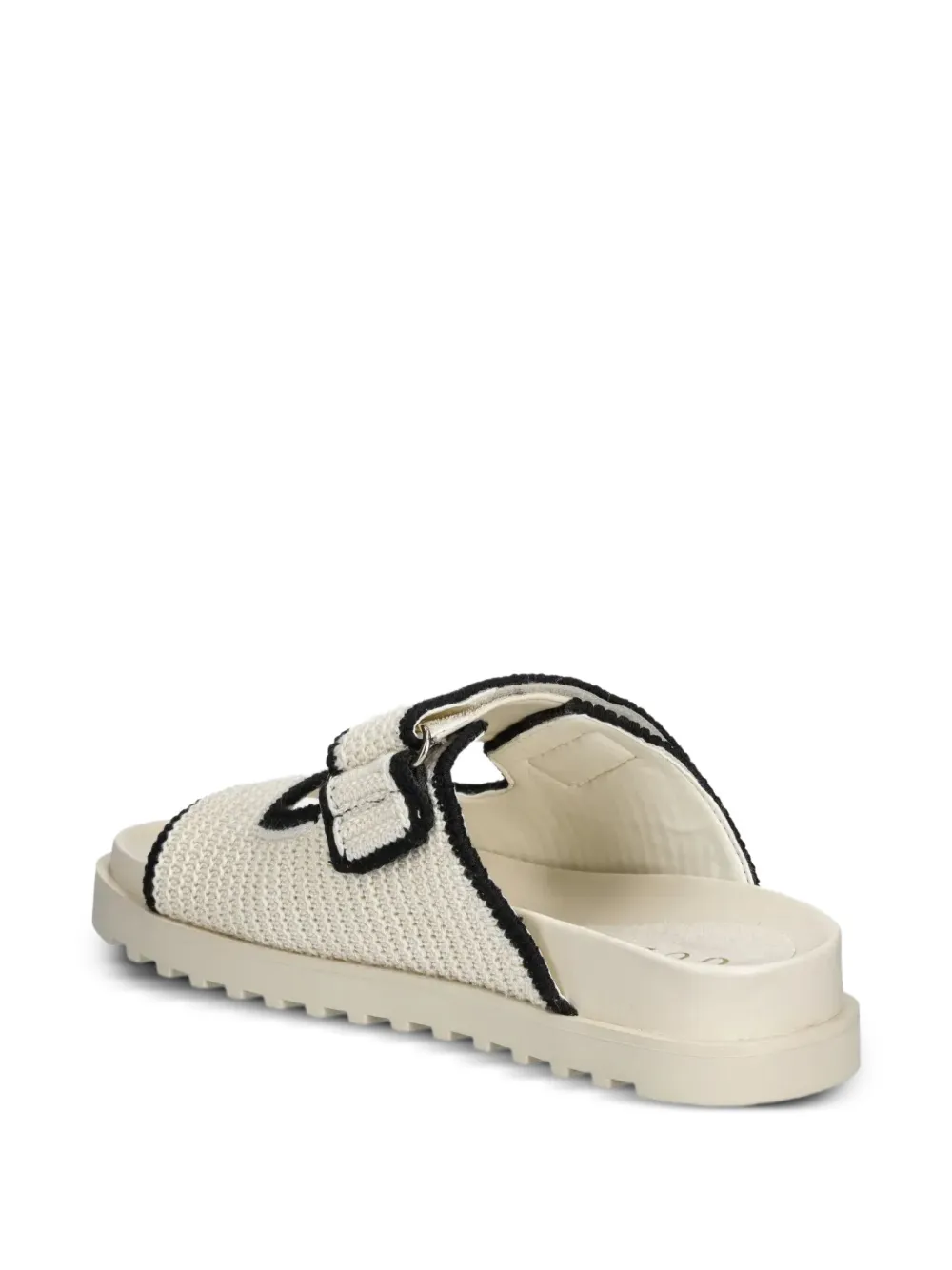 Guess Usa Fadenna Flat Sandals In White