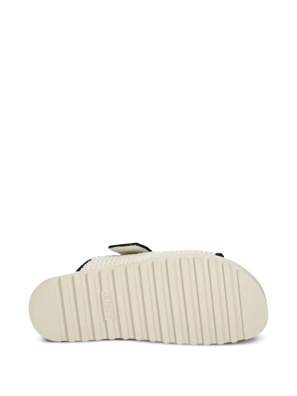 Guess Usa Fadenna Flat Sandals In White