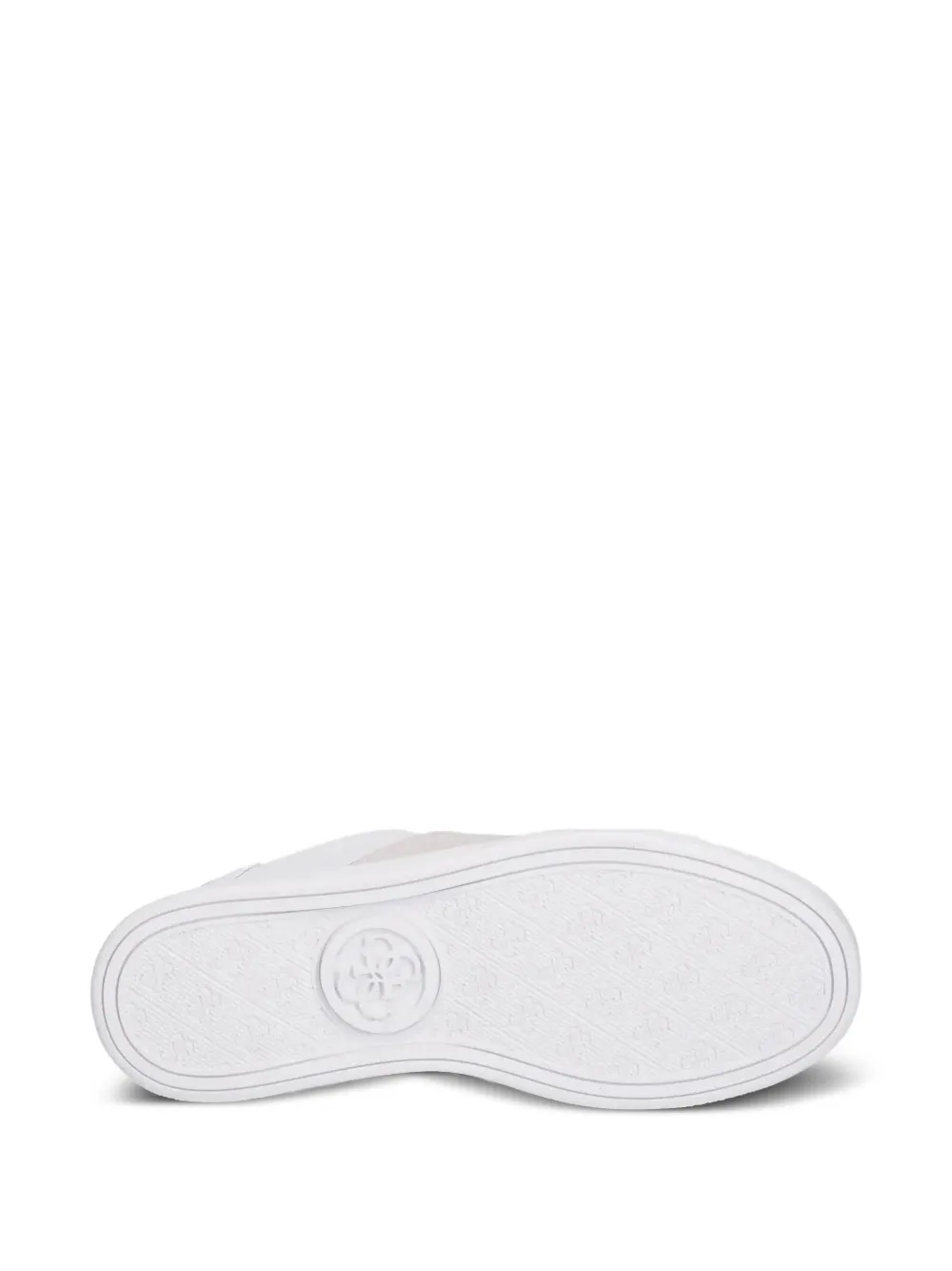 GUESS USA Jrone perforated panelled sneakers White