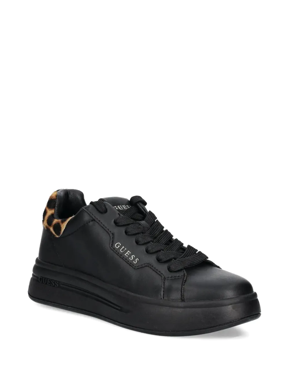 GUESS USA leopard-print heel sneakers | Low-Tops | Image 2