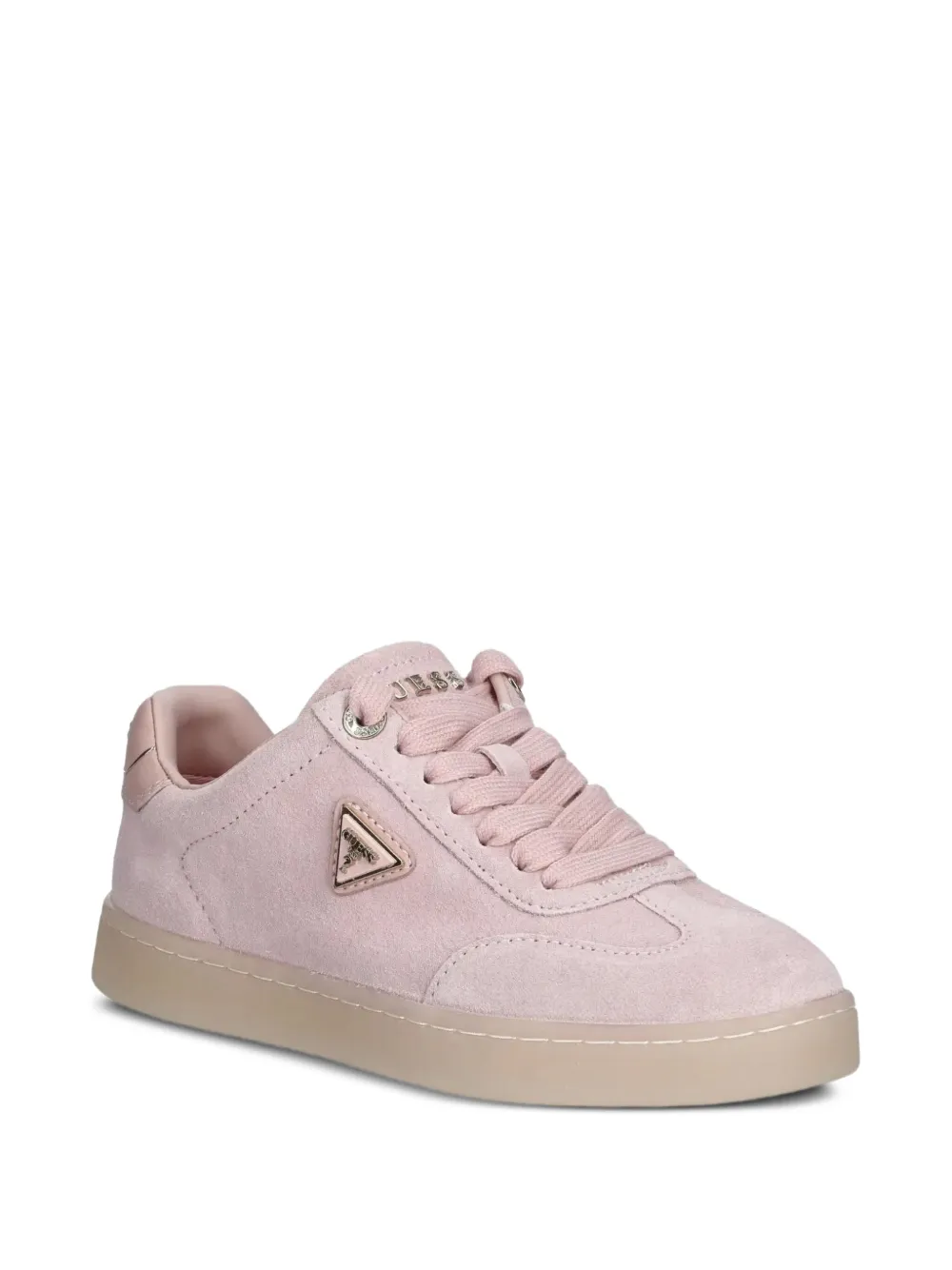 GUESS USA Suède sneakers - Roze
