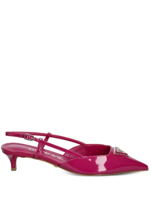 GUESS USA 40mm Jesson pointed-toe slingback pumps
