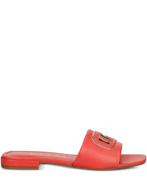 GUESS USA Tarisha logo-embellished flat sandals