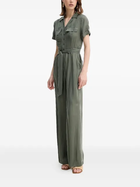 GUESS USA button-fastening belted jumpsuit
