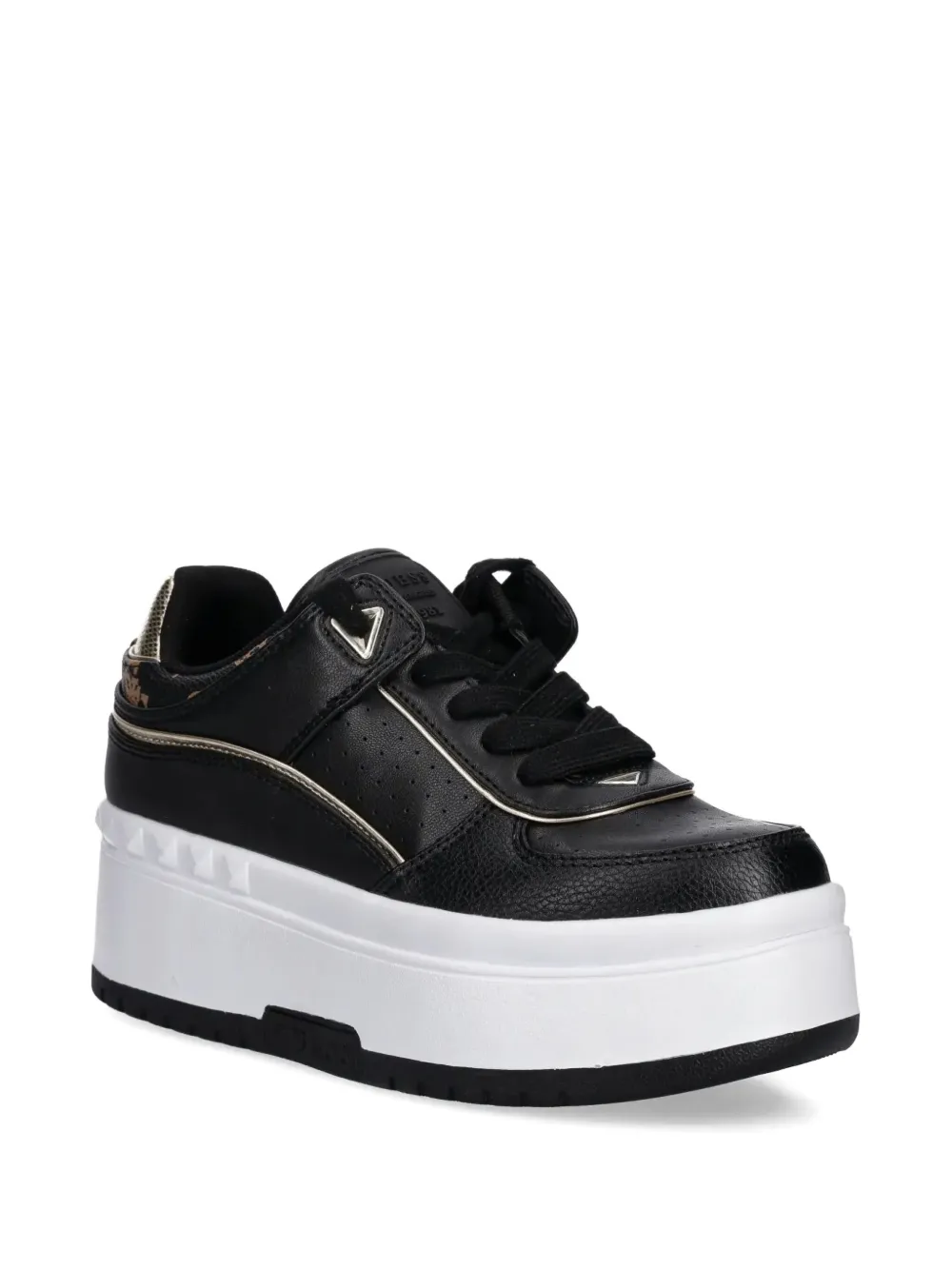 GUESS USA Sneakers met plateauzool - Zwart