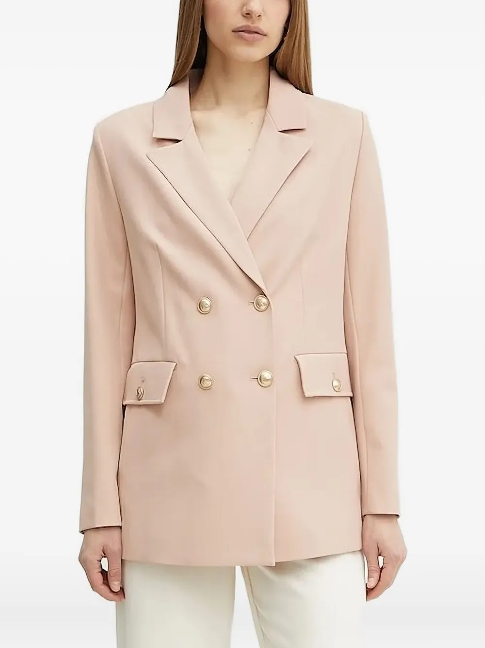 GUESS USA Blazer met dubbele rij knopen Roze