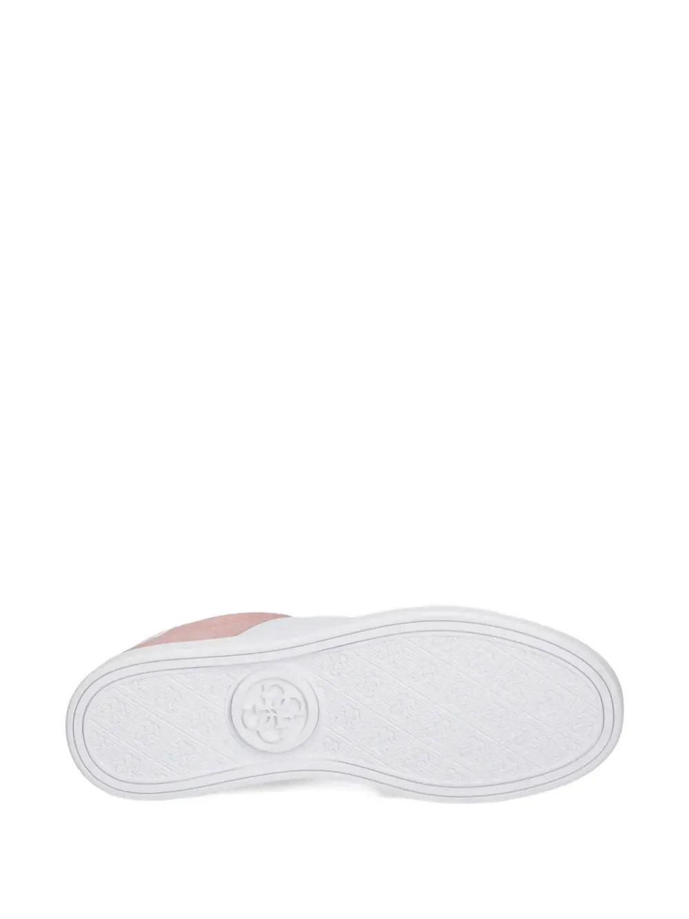 GUESS USA Jrone suede panelled sneakers Pink