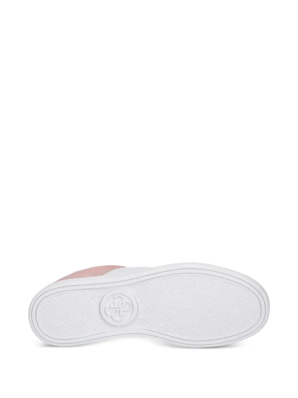 GUESS USA Jrone suede panelled sneakers Pink