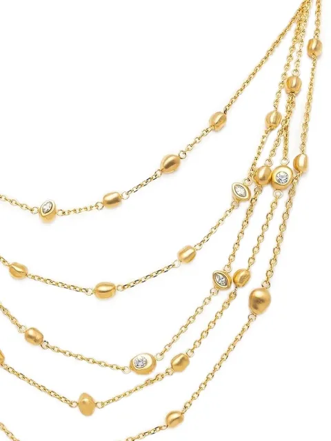 GUESS USA beaded crystal necklace