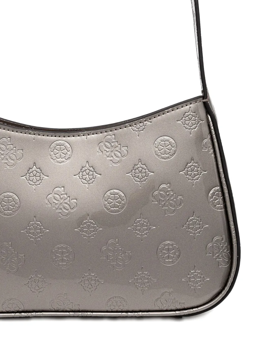 GUESS USA Schoudertas met monogram Grijs