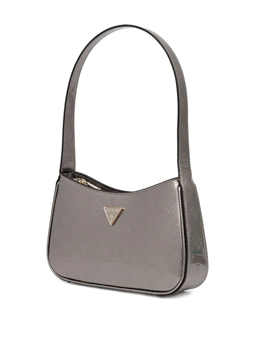 GUESS USA Schoudertas met monogram - Grijs