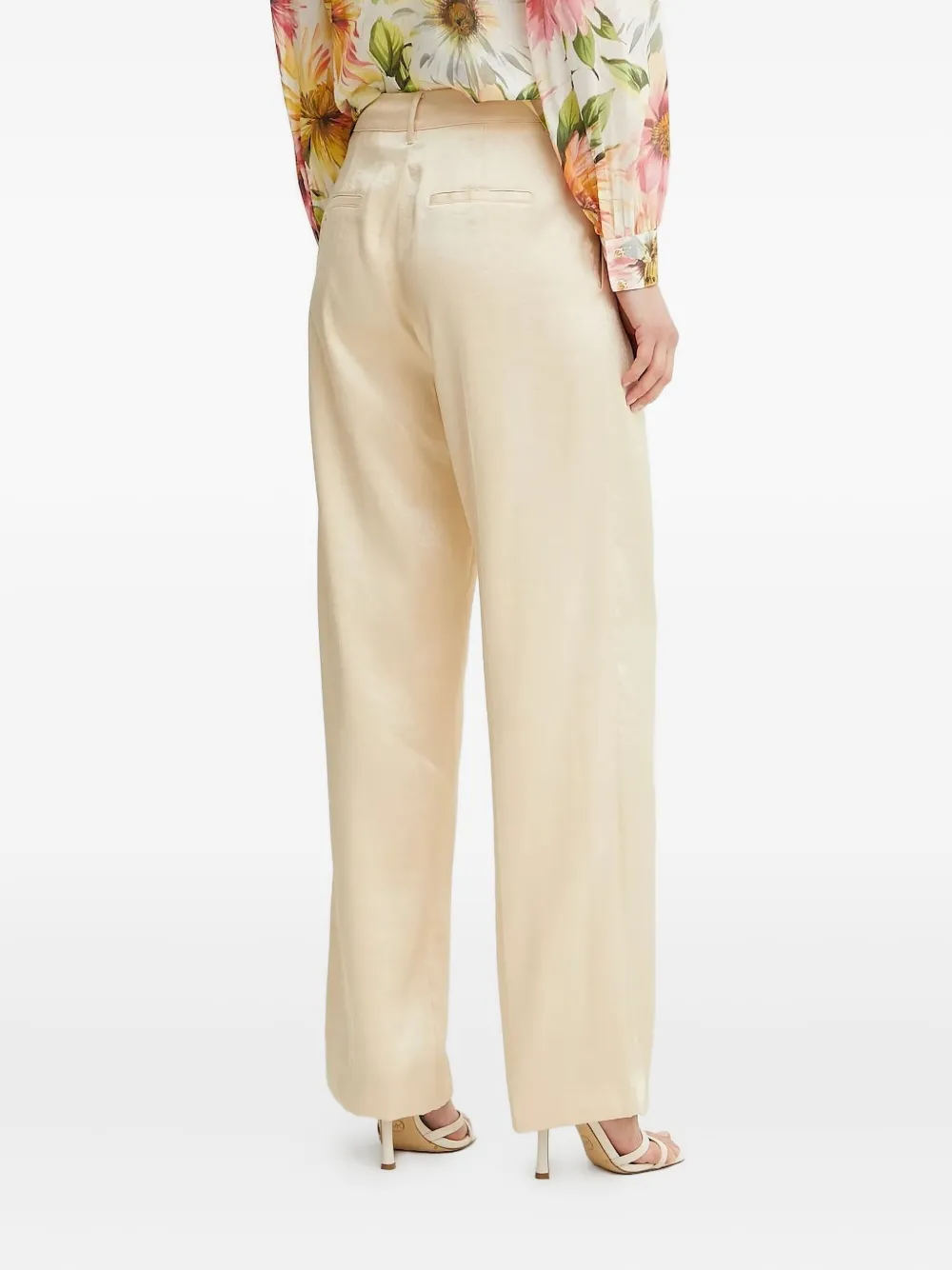 GUESS USA Geplooide broek - Beige
