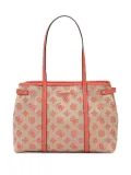 GUESS USA Beyza logo-print tote bag - Pink