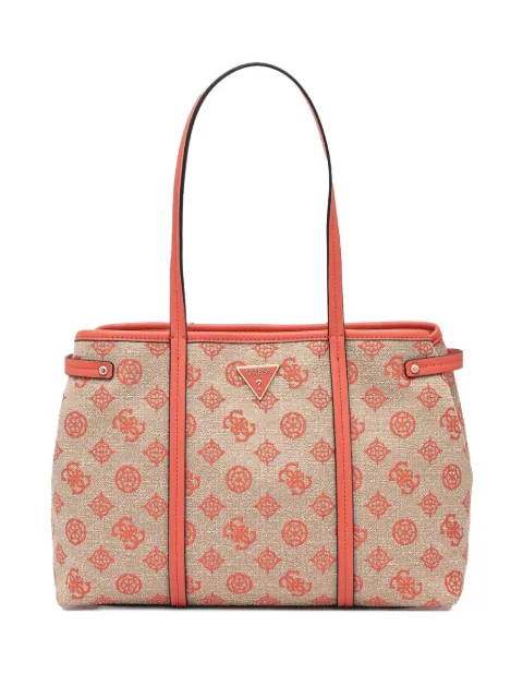 GUESS USA Beyza logo-print tote bag
