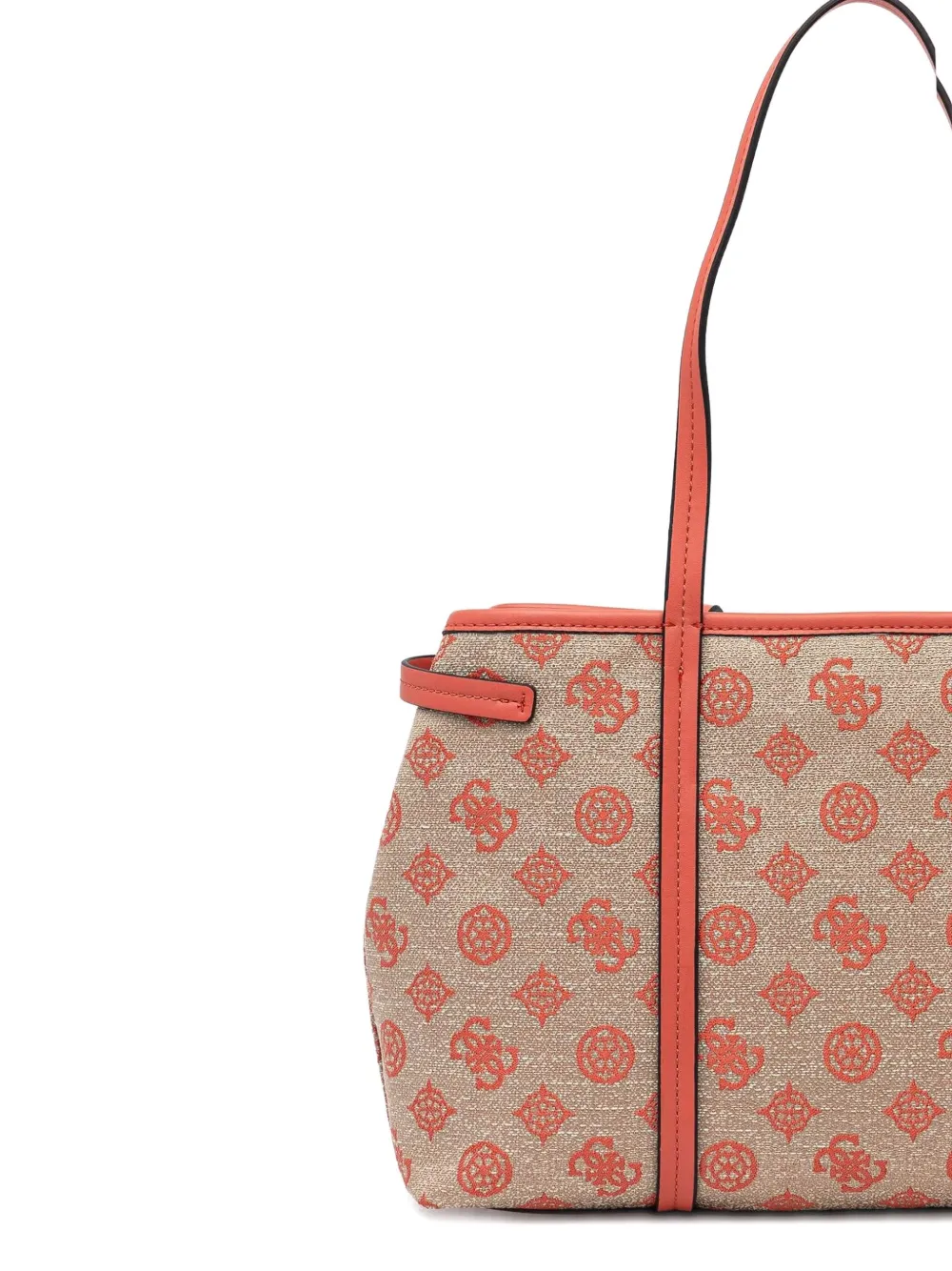 GUESS USA Shopper met logo-reliëf Roze