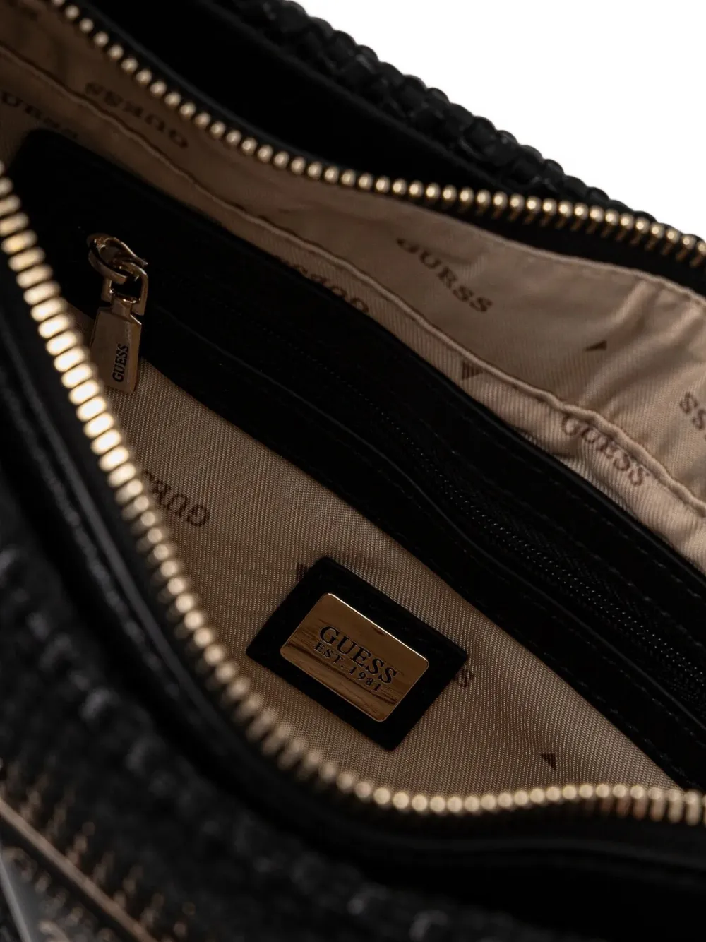 GUESS USA Phaedra schoudertas Zwart