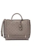GUESS USA logo-embossed tote bag - Grey